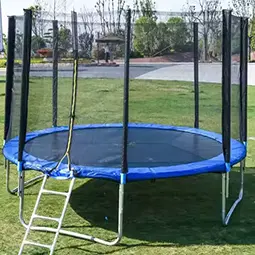 10 ft Trampoline with safety net and ladder