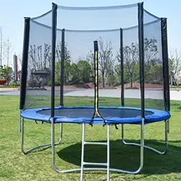 An 8 ft Trampoline Outdoors