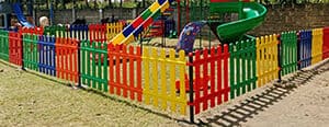 Outdoor Kids Playground Picket Fence